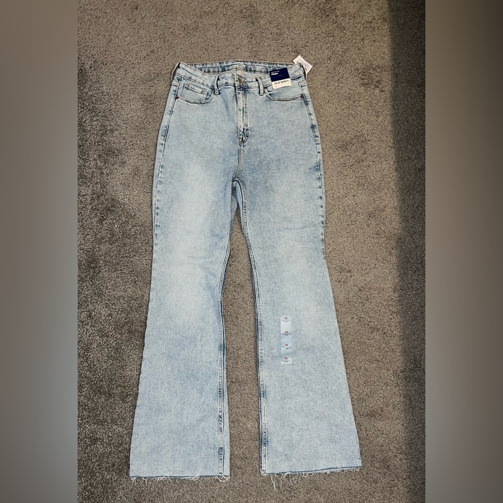 Old Navy Higher High Rise Flare Jeans